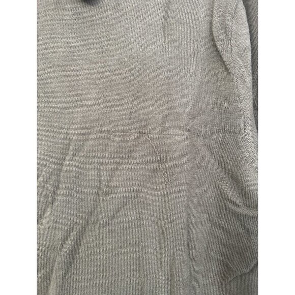 Cotton-silk tipped-collar sweater Item AZ957 - Picture 3 of 3